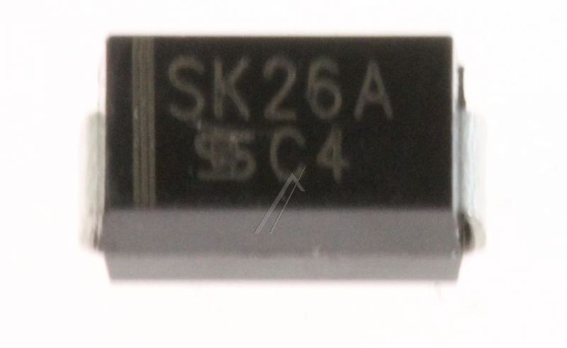 60V-2A SK26A DIODE.SCHOTTKY 2A 60V SMA TYP:SK26A R3.